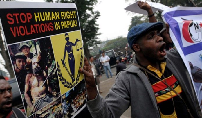 Aksi AMP di Jakarta pada 2009. Foto suarapapua.com